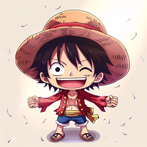 Tuyển chọn những bức vẽ đẹp anh luffy chibi