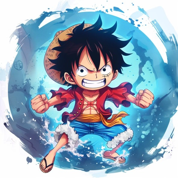 Khám phá trọn bộ hình ảnh hình ảnh luffy chibi
