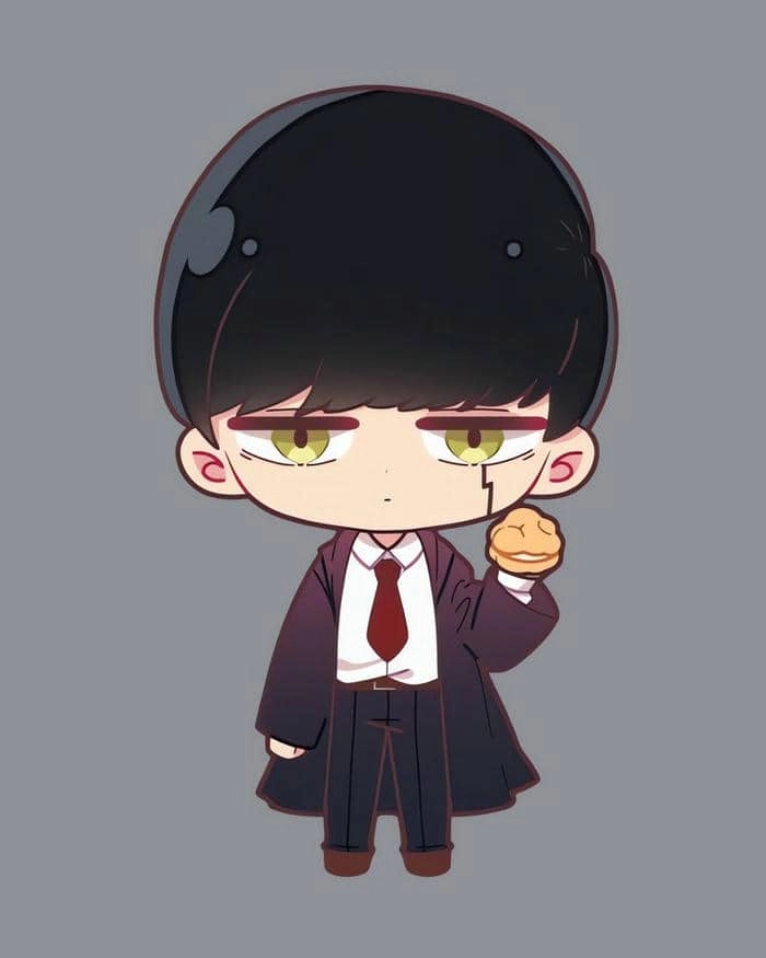 Bộ ảnh chibi đẹp gambar anime mashle chibi