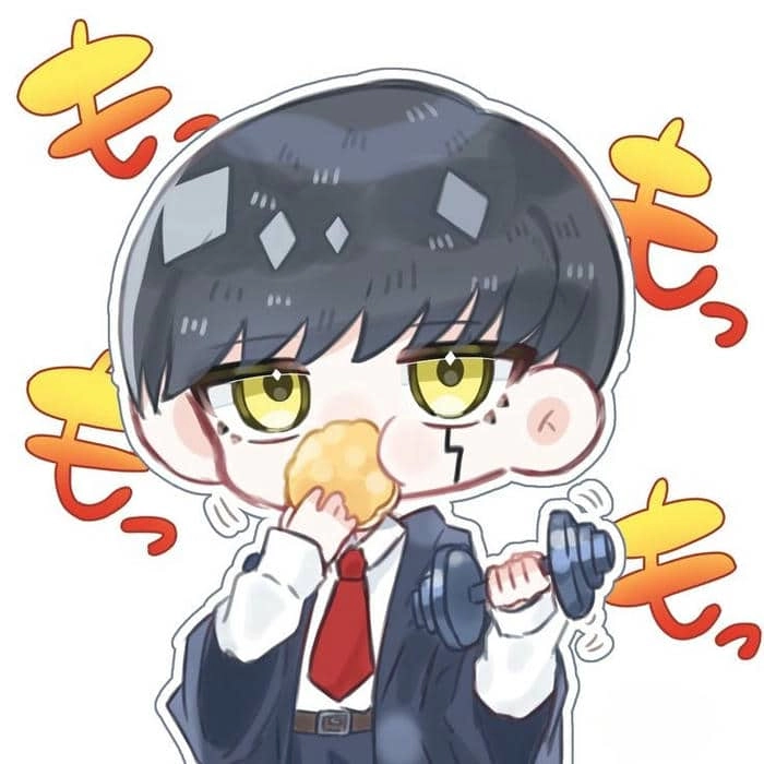 Trang trí màn hình với mashle chibi wallpaper