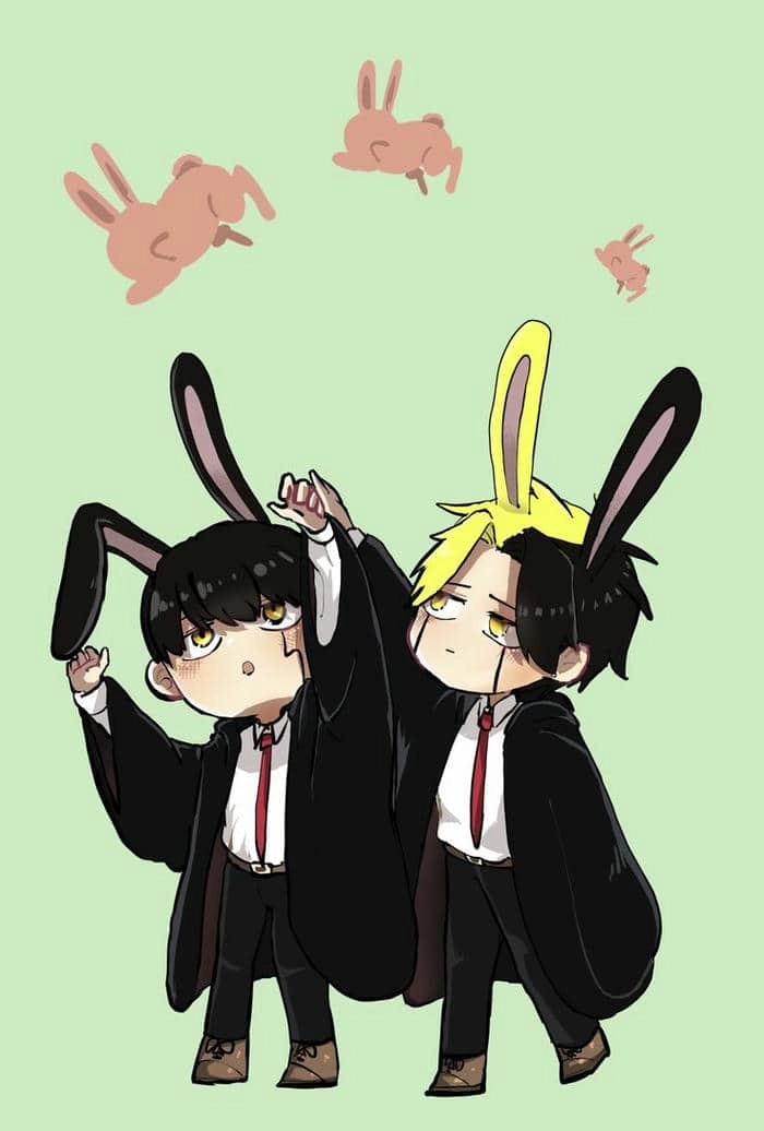 Ảnh chibi rayne đẹp mắt rayne mashle chibi