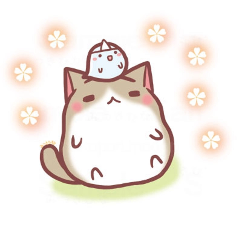 Trang trí màn hình với hình nền cute mèo chibi