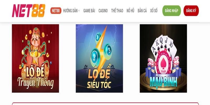 Mọi công nghệ tiên tiến đều có tại nhà cái