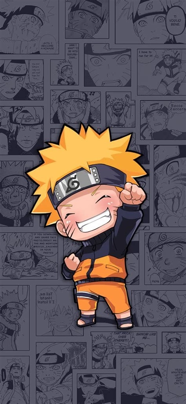 Bộ ảnh cực dễ thương naruto chibi cute