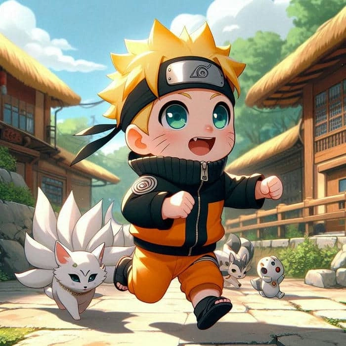 Giải trí với phim naruto chibi