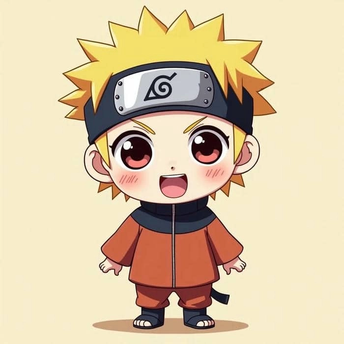 Cùng ngắm team 7 naruto chibi
