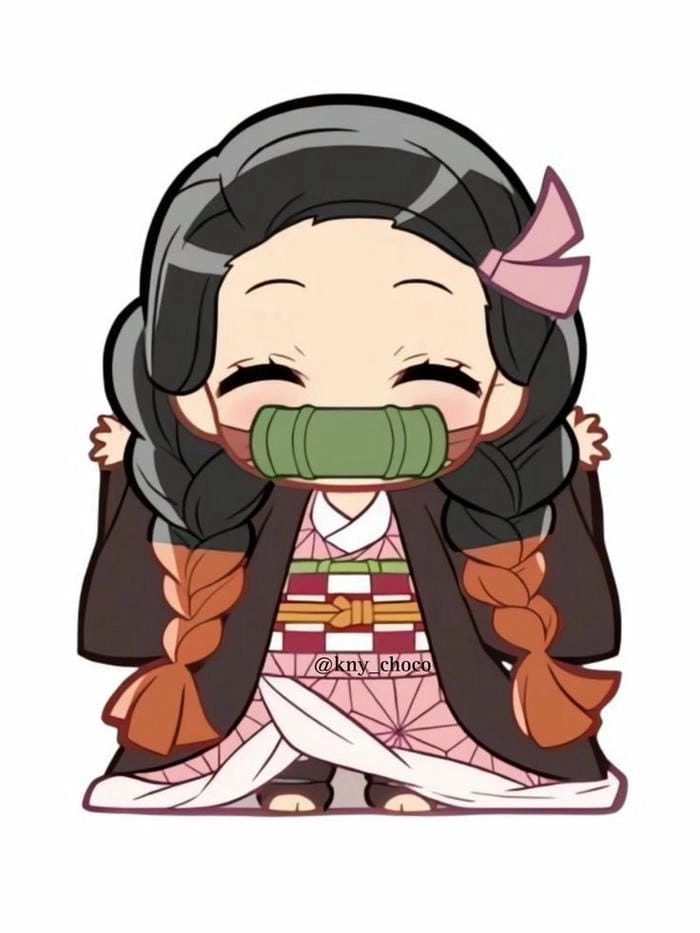 Đắm chìm trong vẻ dễ thương của nezuko chibi cute