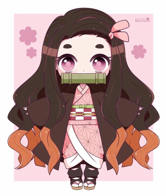 Ngắm nhìn chibi dễ thương nhất chibi nezuko