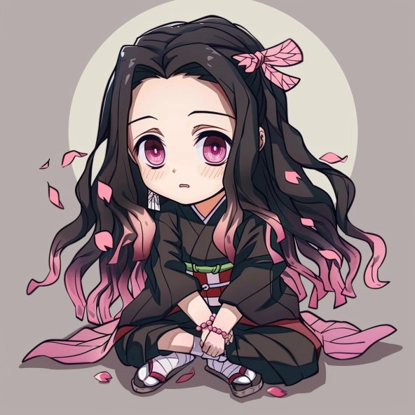 Bắt trọn khoảnh khắc chạy nhảy cute nezuko chibi running