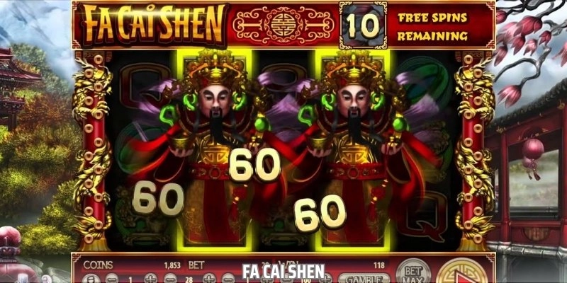 Fa Cai Shen là Nổ Hũ Thần Tài mang dáng vẻ của biểu tượng may mắn