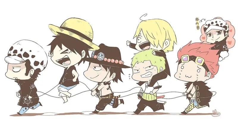Chất lượng ảnh chibi siêu nét one piece chibi hd