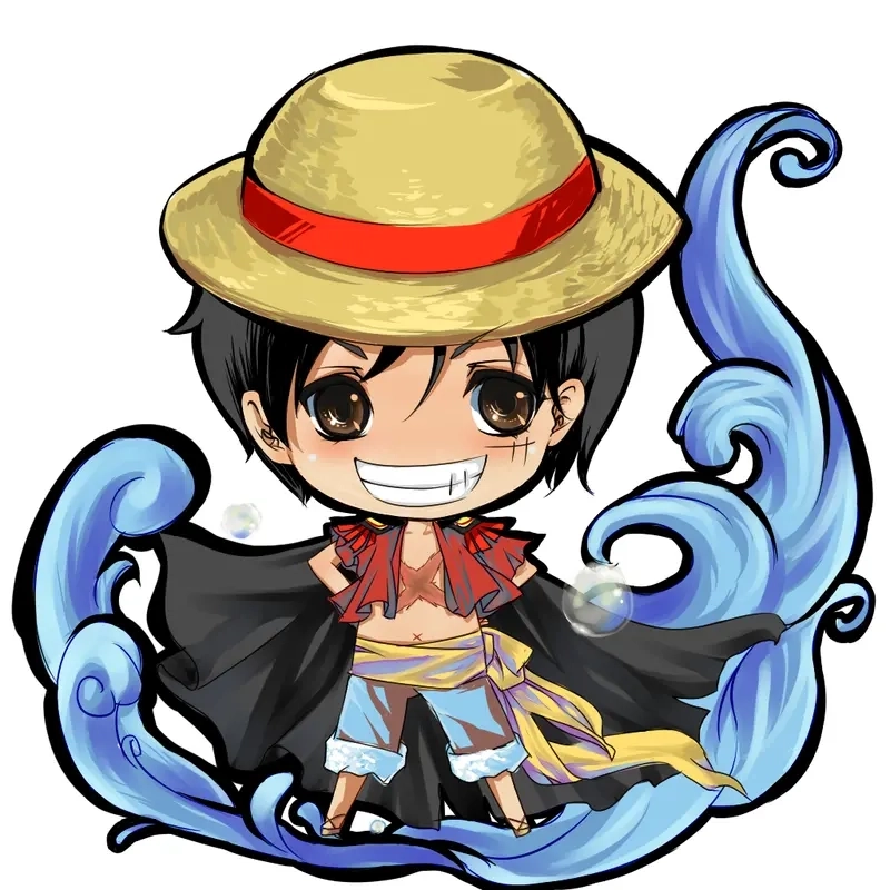 Trọn bộ chibi đầy đủ và đẹp mắt one piece chibi set