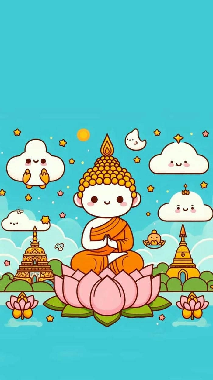 Chiêm ngưỡng ảnh đẹp ảnh chibi niệm phật