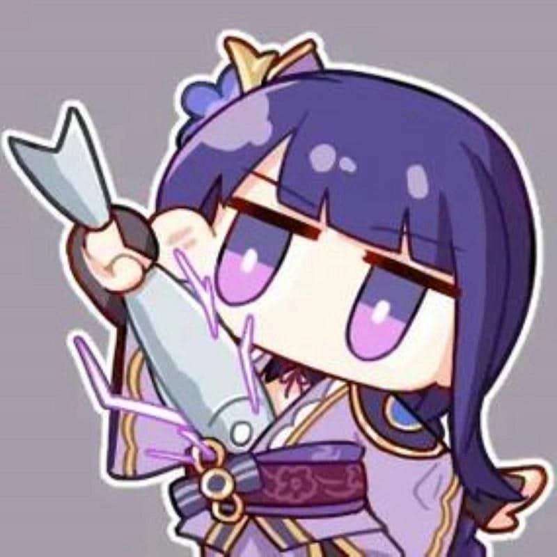 Bộ ảnh chính thức raiden shogun chibi official
