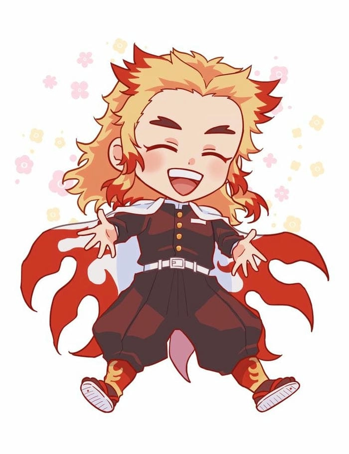 Khám phá ngay bộ ảnh rengoku chibi cực dễ thương