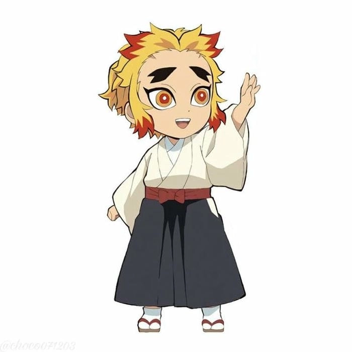 Xem ngay bộ hình rengoku chibi cực chất