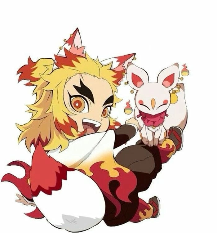 Khám phá ảnh akaza x rengoku chibi siêu hot