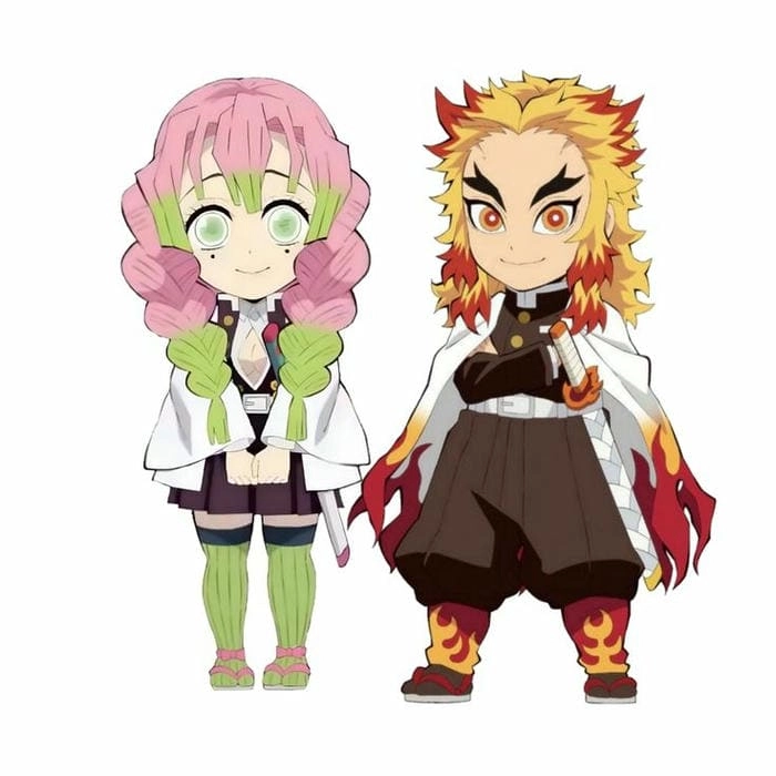 Chiêm ngưỡng bộ rengoku chibi head đáng yêu