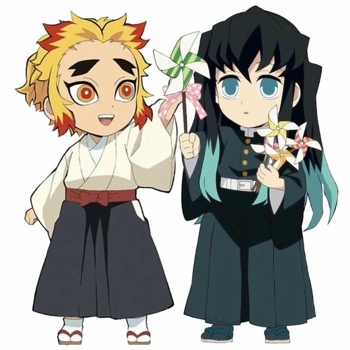Khám phá ảnh rengoku chibi kawaii cực xinh