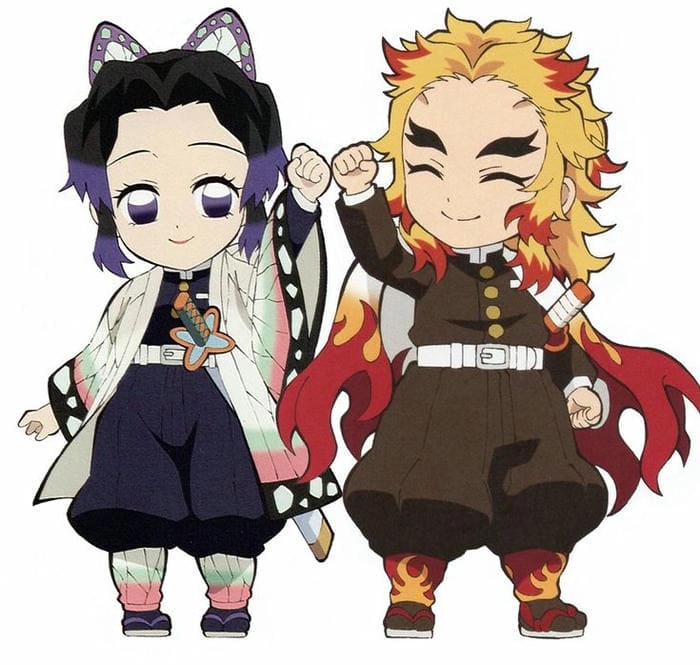 Thư giãn cùng bộ rengoku chibi meme vui nhộn