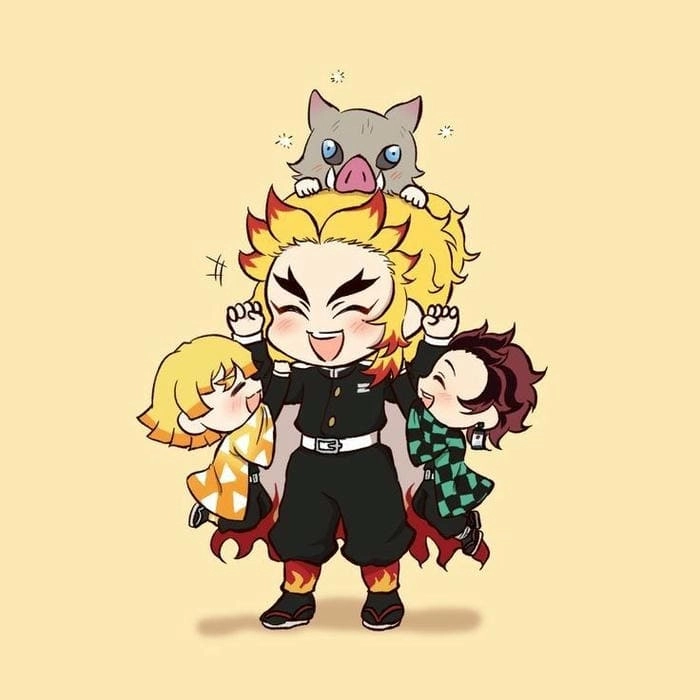 Khám phá tạo hình rengoku oni cực ngầu