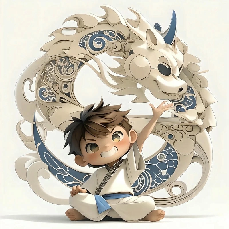 Khám phá phong cách rồng chibi anime độc đáo