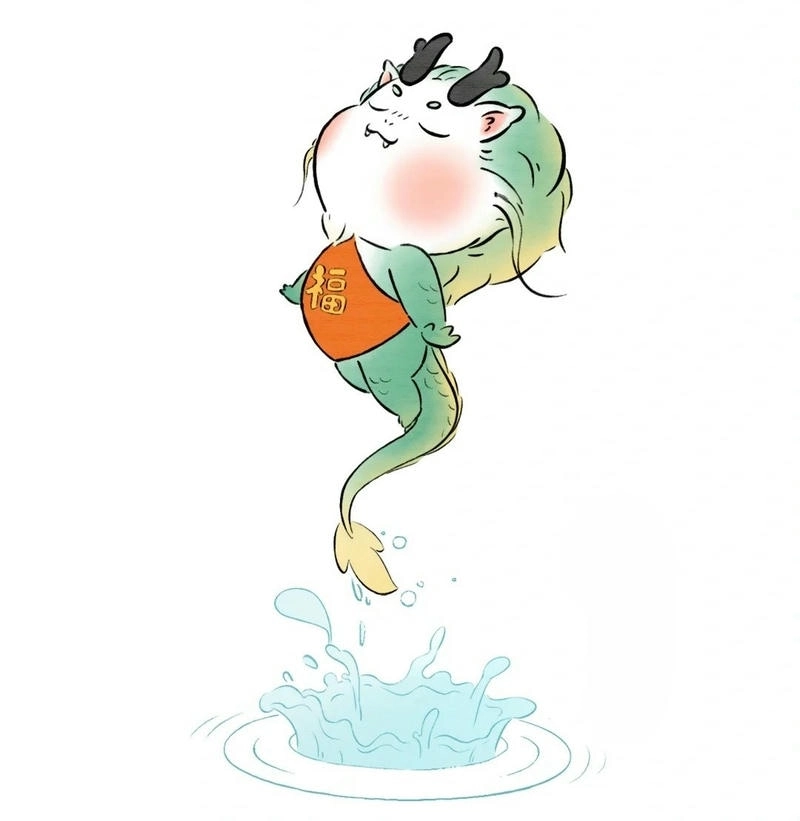 Đổi ngay ảnh đại diện avatar rồng chibi cute