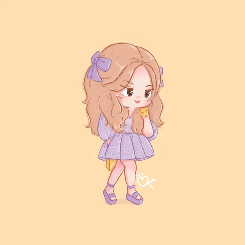 Xem ngay bộ ảnh jennie blackpink chibi