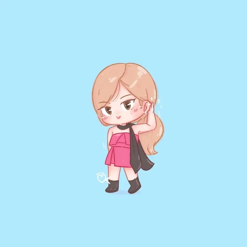 Fan không thể bỏ lỡ jennie black pink chibi