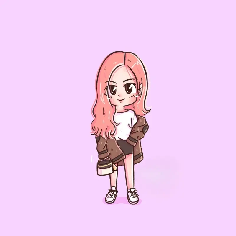 Bộ sưu tập jennie chibi cute siêu đáng yêu