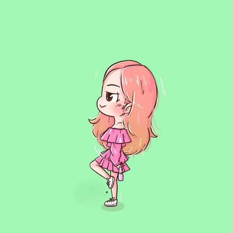 Những khoảnh khắc siêu dễ thương jennie kim chibi