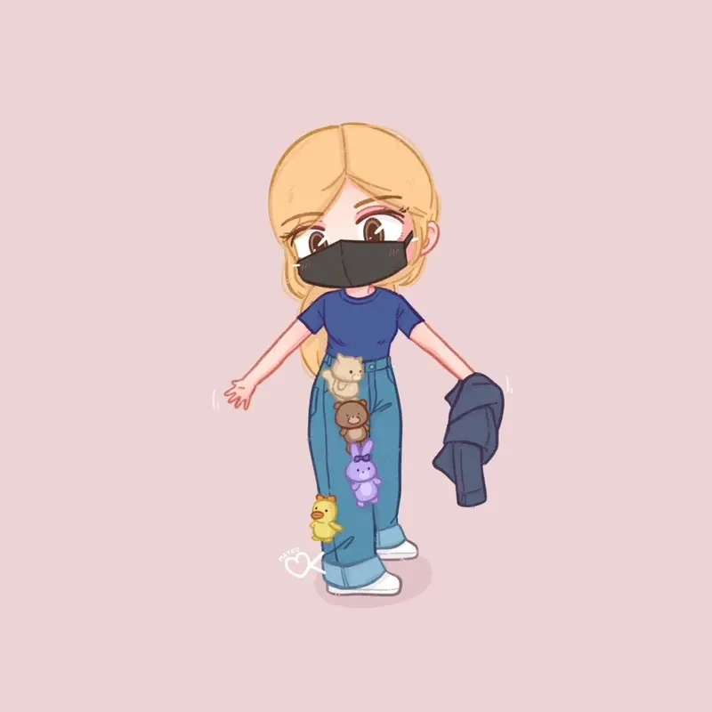 Cập nhật bộ ảnh jennie chibi cute mới nhất