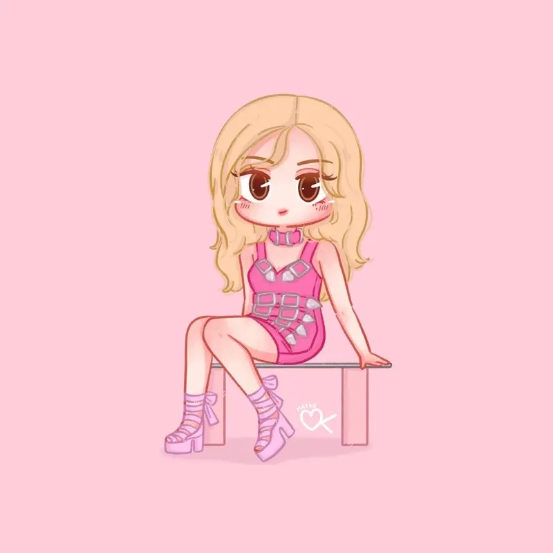 Ngắm nhìn bộ jennie cute chibi cực yêu