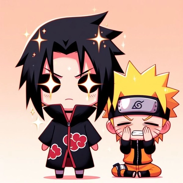 Hướng dẫn chi tiết cách vẽ sasuke chibi