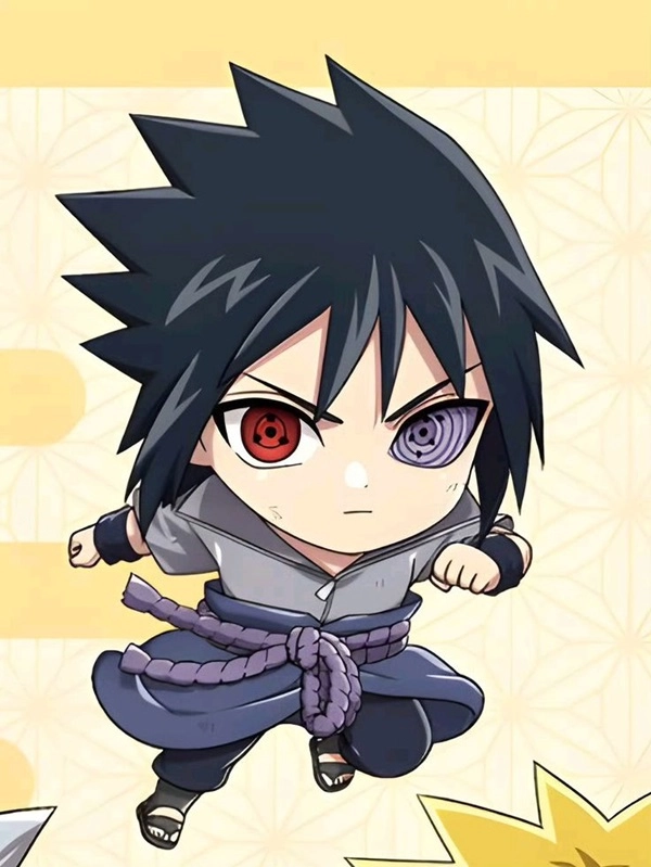 Dễ thương ngây ngất kawaii sasuke chibi