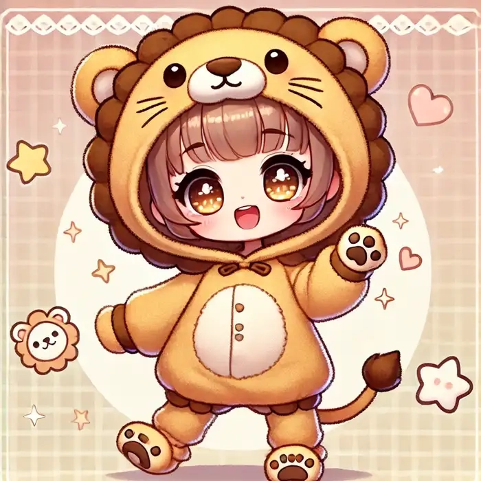 Khám phá ngay hình ảnh sư tử chibi
