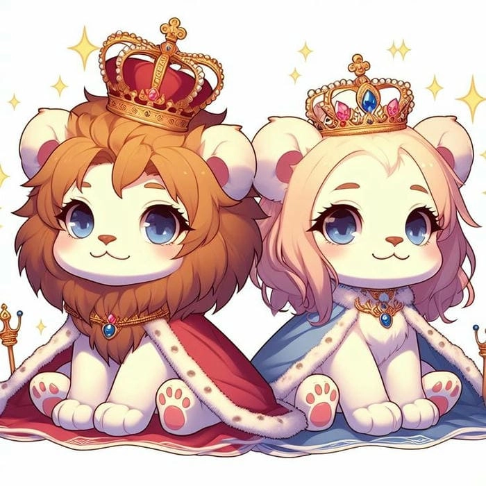 Khám phá hình ảnh cực chất cung sư tử chibi