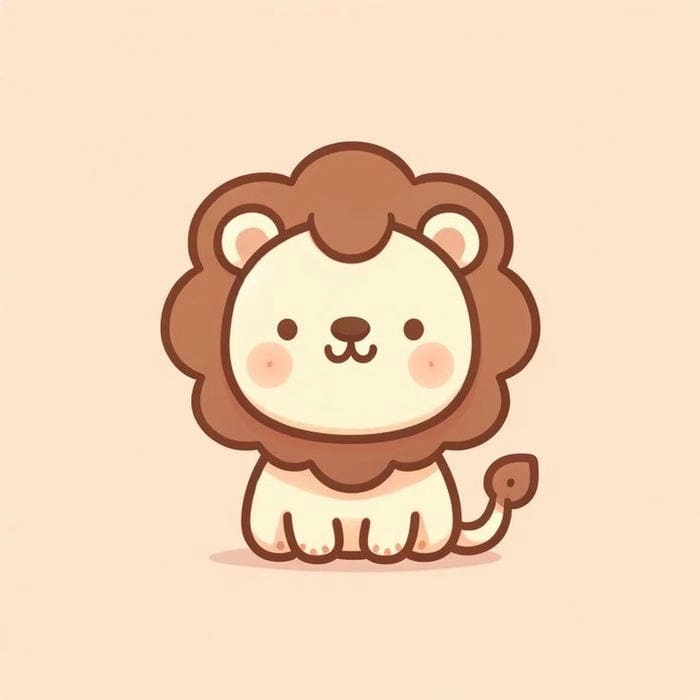 Học ngay bí kíp cách vẽ con sư tử chibi