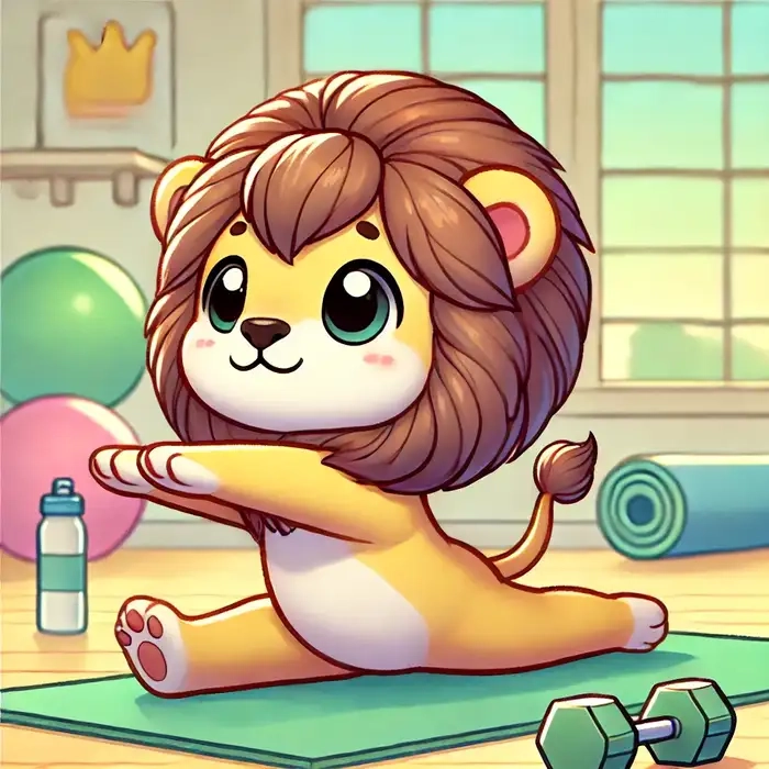 Thưởng thức ngay bộ hình ảnh sư tử chibi