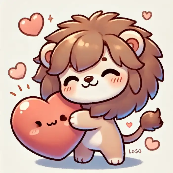 Tự học dễ dàng với cách vẽ con sư tử chibi