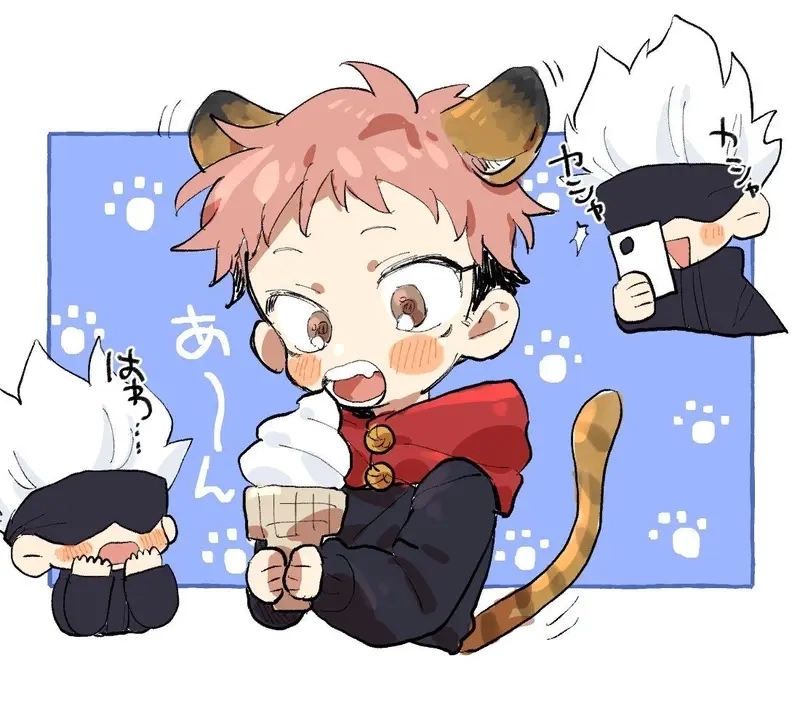 Cùng xem sukuna chibi drawing cực chất