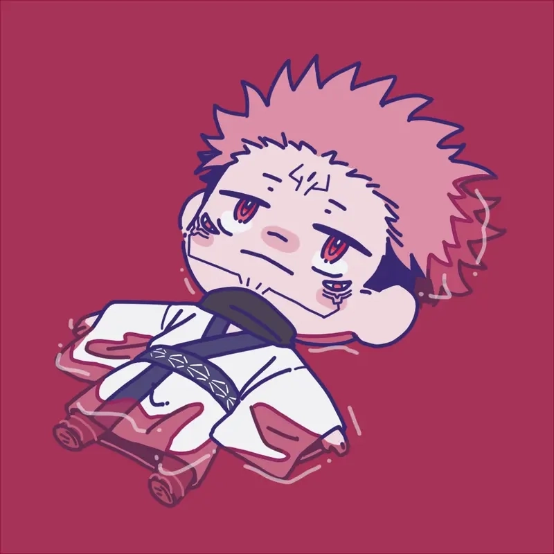 Sáng tạo với sukuna chibi sketch cực đẹp