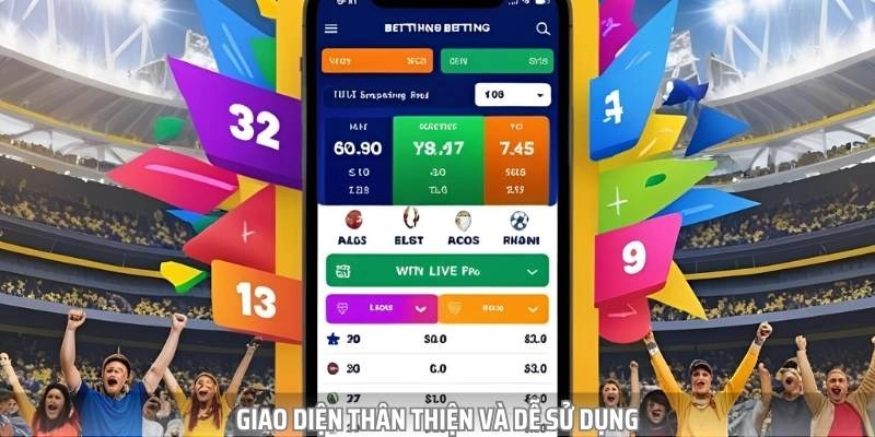 Giao diện là điểm cộng lớn nhất của ứng dụng cá cược 789P