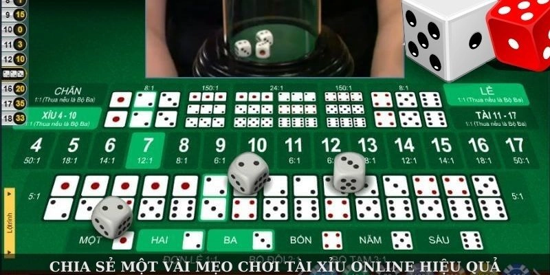 Chia sẻ một vài mẹo chơi tài xỉu online hiệu quả