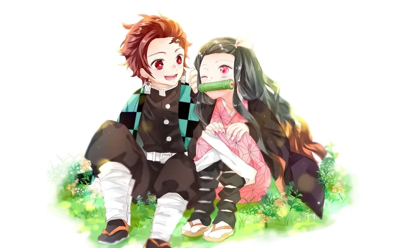 Bí kíp đơn giản để học cách vẽ tanjiro chibi