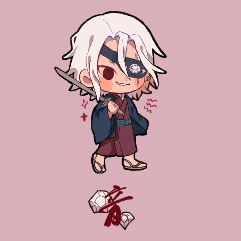 Hướng dẫn vẽ thanh gươm diệt quỷ chibi