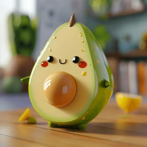 Cập nhật ngay avatar hình trái bơ chibi cute
