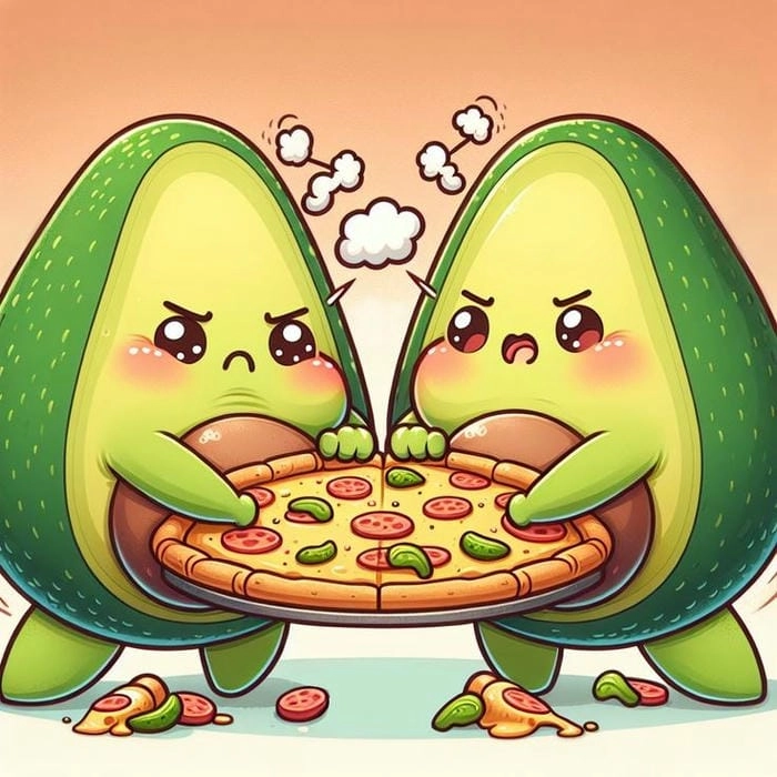 Chia sẻ ngay ảnh trái bơ chibi
