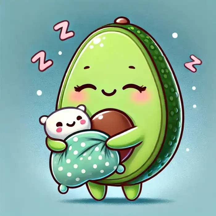 Khám phá cách vẽ vẽ quả bơ chibi