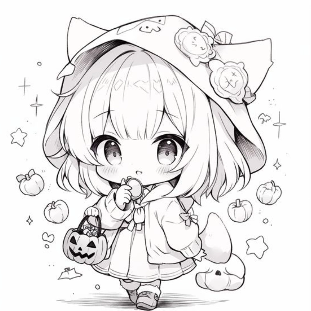 Bắt đầu hành trình cách vẽ chibi nữ cute ngay